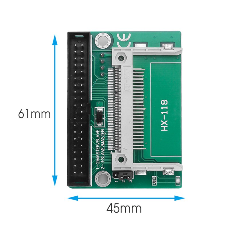 Thẻ Chuyển Đổi Cf Sang 3.5inch Ide Ddr40-Pin | WebRaoVat - webraovat.net.vn