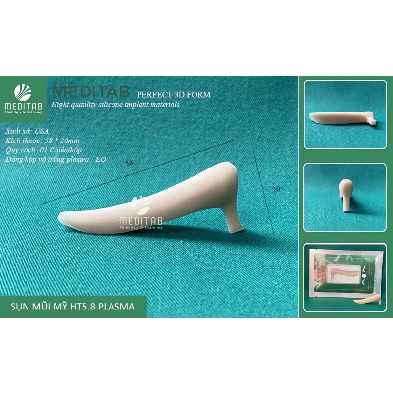 SỤN NÂNG MŨI ĐỘC QUYỀN MEDITAB HT5.8 USA