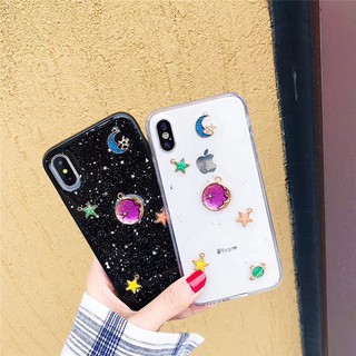 Ốp điện thoại họa tiết vũ trụ sặc sỡ cho điện thoại iphone 6 6s 7 8 4.7" 6 6s 7 plus 5.5" 8 8 plus iphone x
