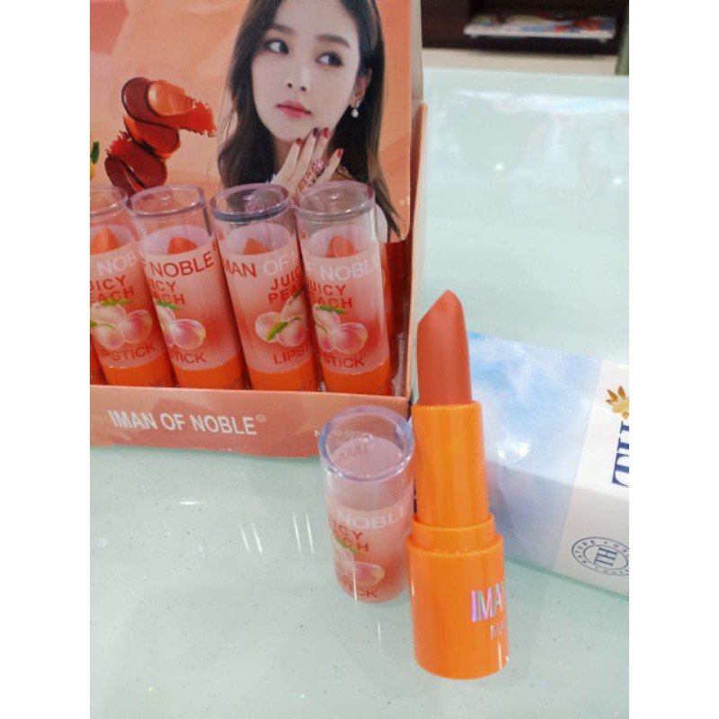 Son dưỡng môi cam đào iman of noble juicy peach ( mẫu mới) | BigBuy360 - bigbuy360.vn