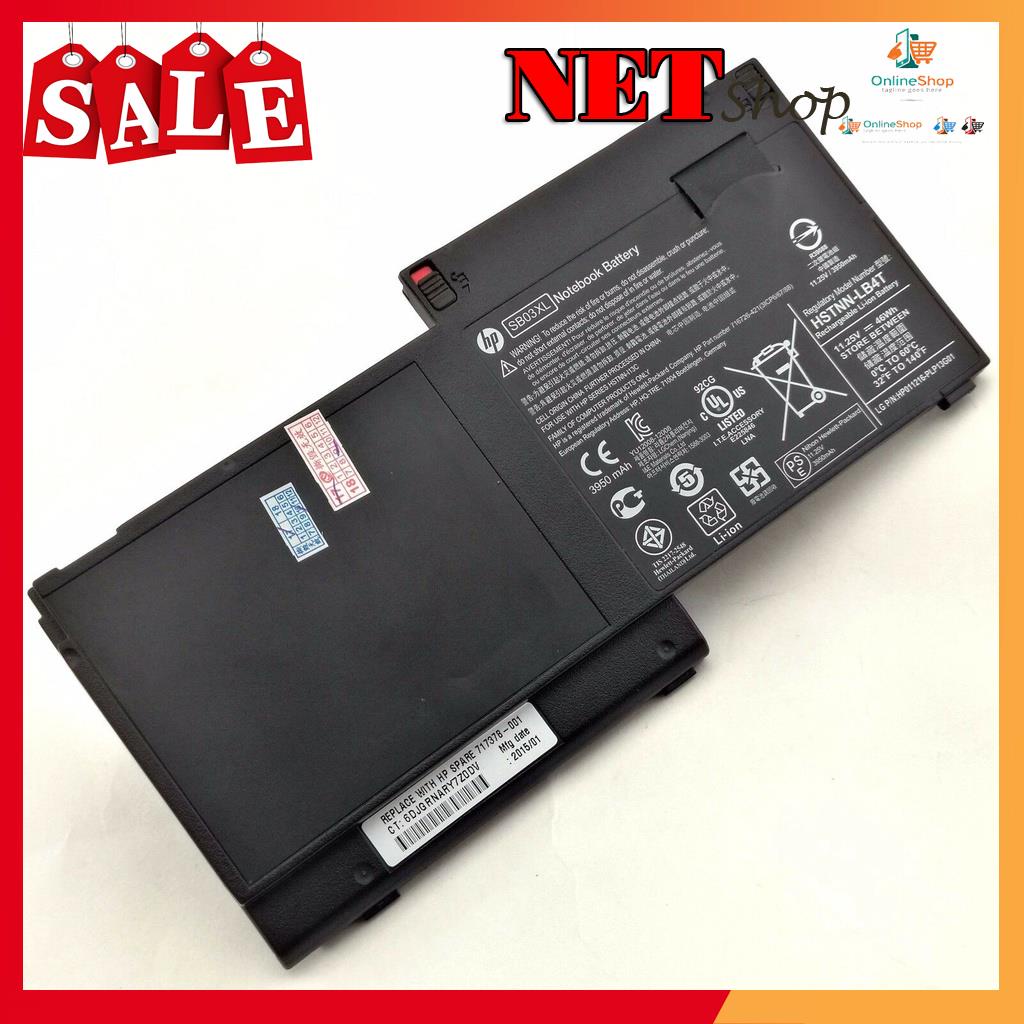 💖 Pin HP 46Wh EliteBook 820 G1 820 G2 SB03XL Battery