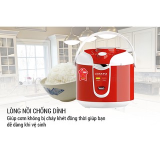 Nồi cơm điện nắp gài Sato S18-90A/B/C - 1.8L