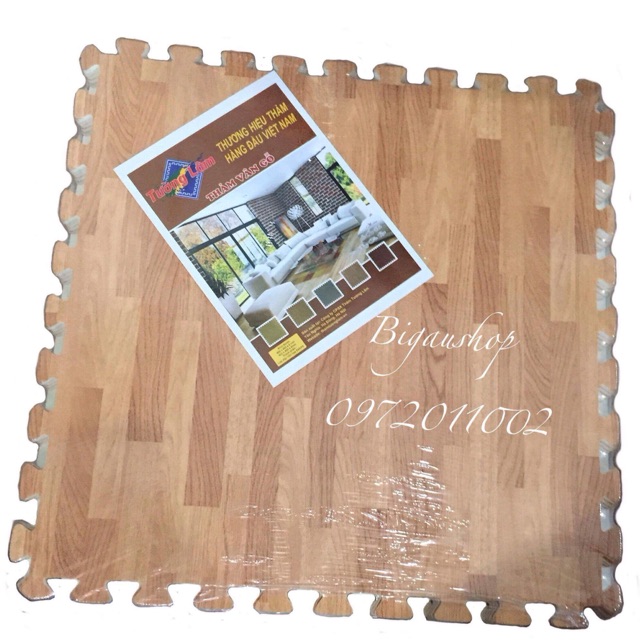 Thảm xốp vân gỗ TƯỜNG LÂM 60x60(10 tấm)