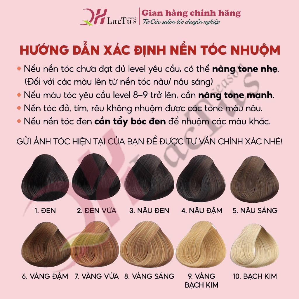 Thuốc nhuộm tóc nâu socola, thuốc nhuộm tóc nâu hạt dẻ không cần thuốc tẩy tóc tặng kèm oxy trợ nhuộm, găng tay, mũ ủ