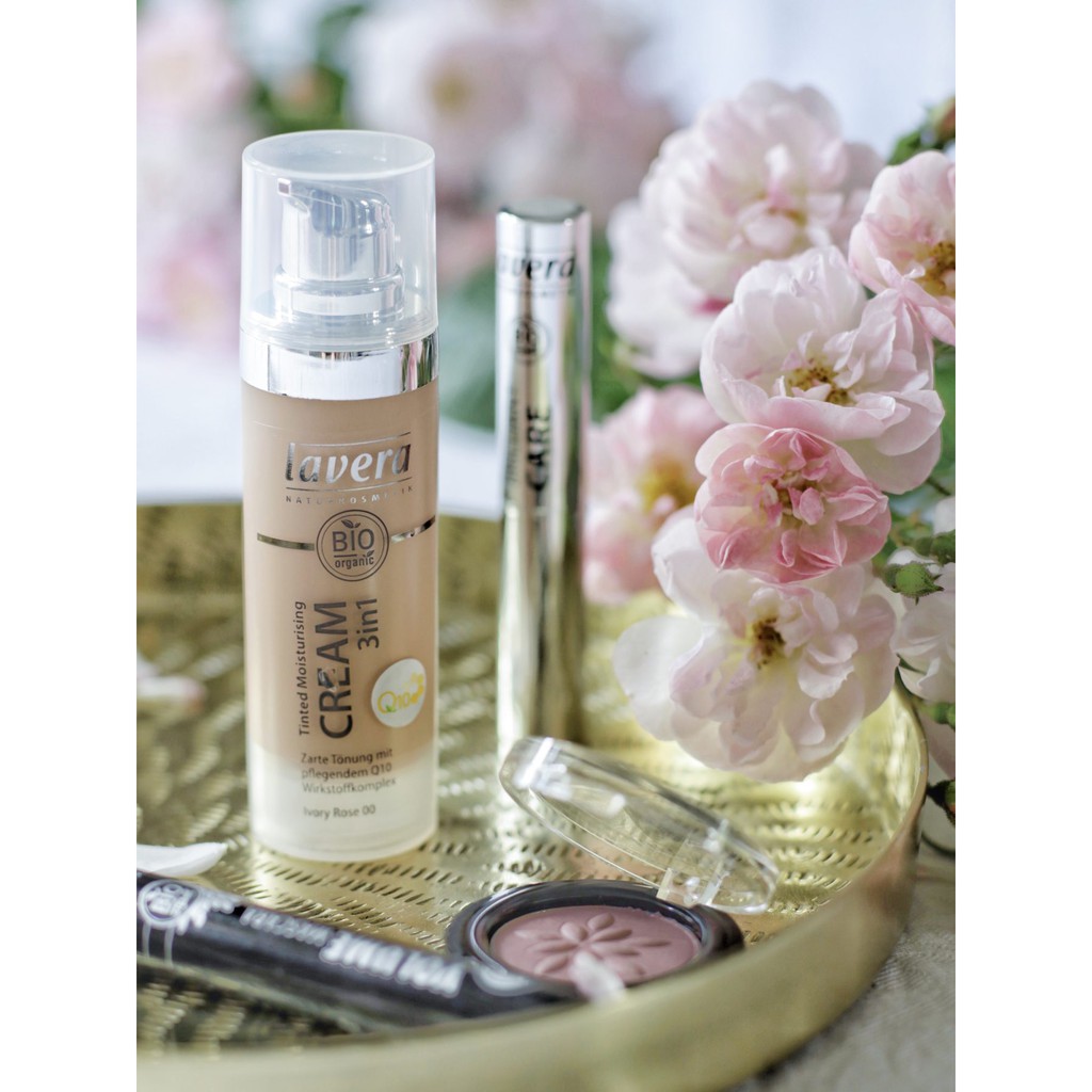 Kem lót foundation Lavera foudation 3 in 1 Ivory Nude 02