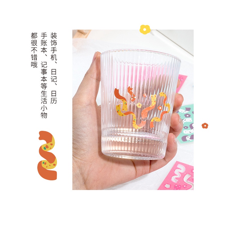 1 Miếng Dán Trang Trí Điện Thoại Chống Thấm Nước Họa Tiết Hoa Xinh Xắn