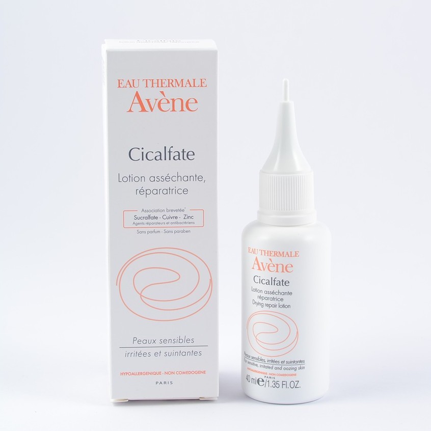 Avene Cicalfate Lotion - Lotion Avene phục hồi da, Lành sẹo 40ml