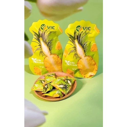 Combo Kẹo Dứa giảm cân và VitC 7 ngày