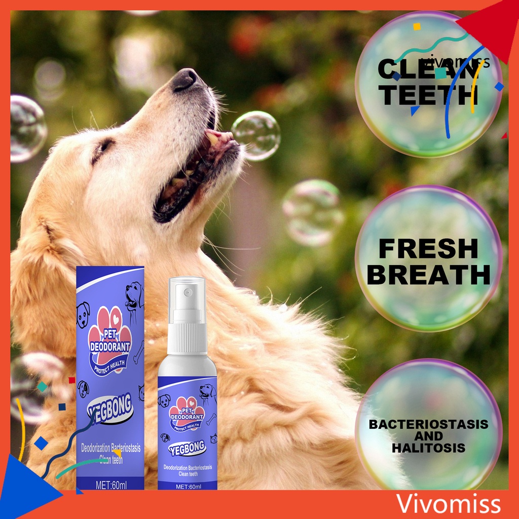 Bình xịt vệ sinh răng miệng cho thú cưng 60ml