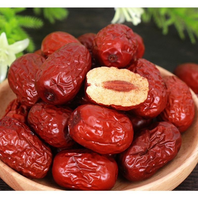 1kg TÁO ĐỎ SẤY KHÔ (Hàn Quốc)có túi xách biếu tặng