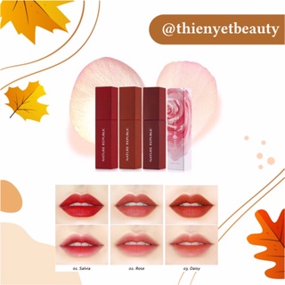 Son kem lì Nature Republic By Flower Velvet Dewy Tint 4g