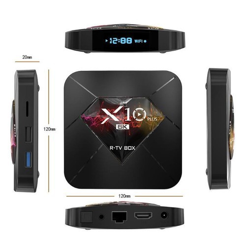 Android Tivi Box 4k dành cho thị trường Việt Nam  2G Ram Và 16G Bộ Nhớ Trong - BH 5 Năm - Tương thích mọi thiết bị