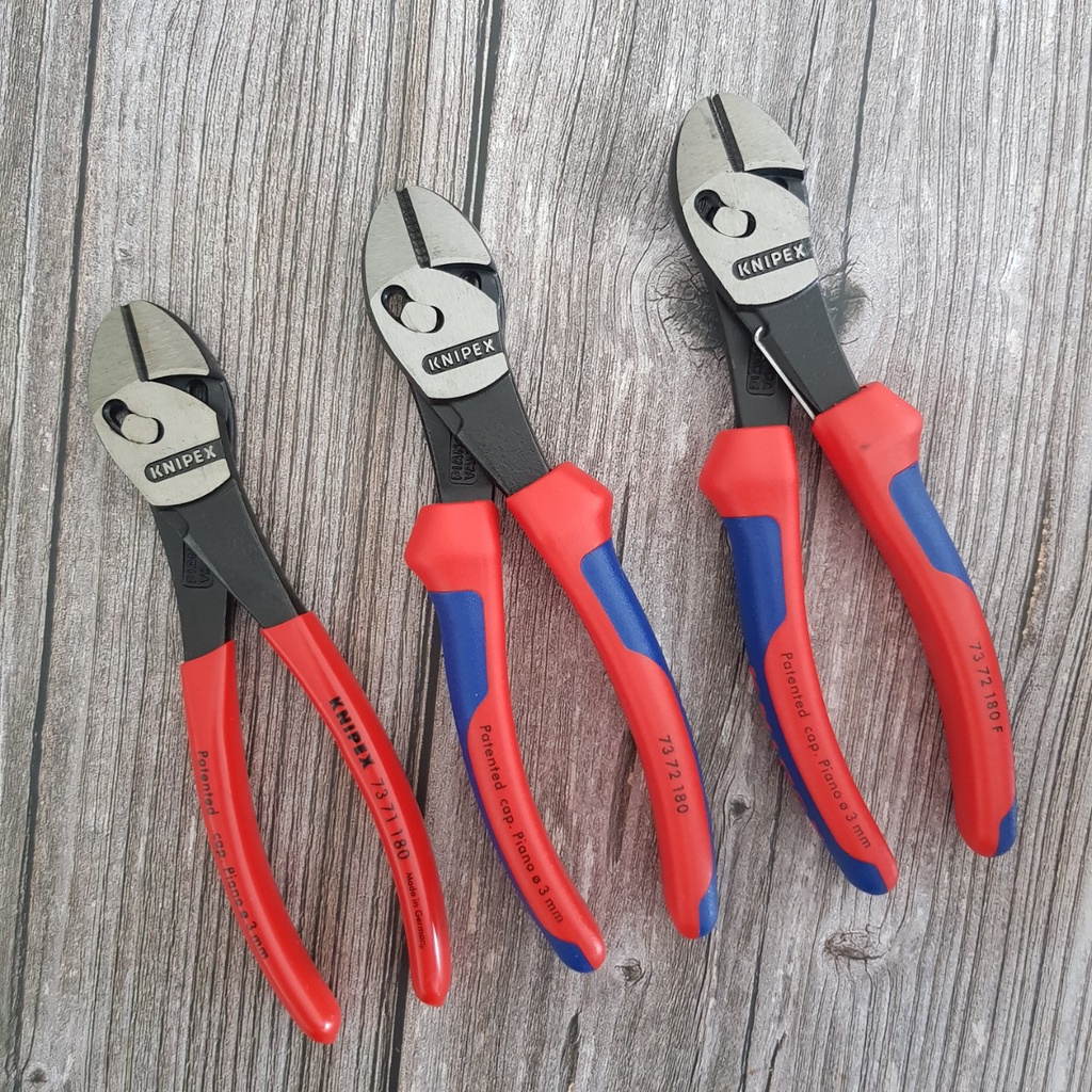 Kìm Cắt Knipex TwinForce Lưỡi 64 HRC 73 71 180/ 73 72 180 / 73 72 180 F Chiều Dài 180mm - G7tools