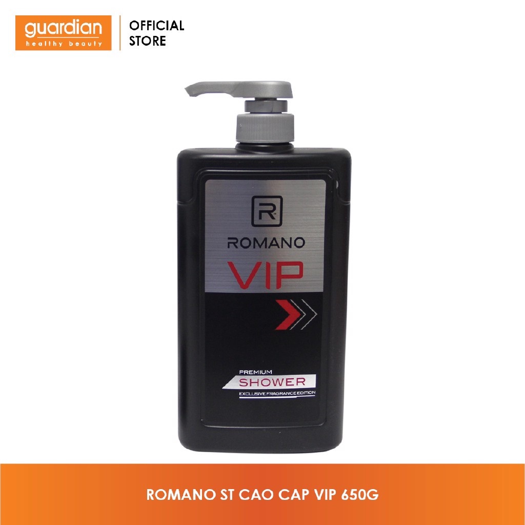 [Kèm Lăn Khử Mùi Cao Cấp] Sữa tắm nước hoa cao cấp Romano Vip 650g