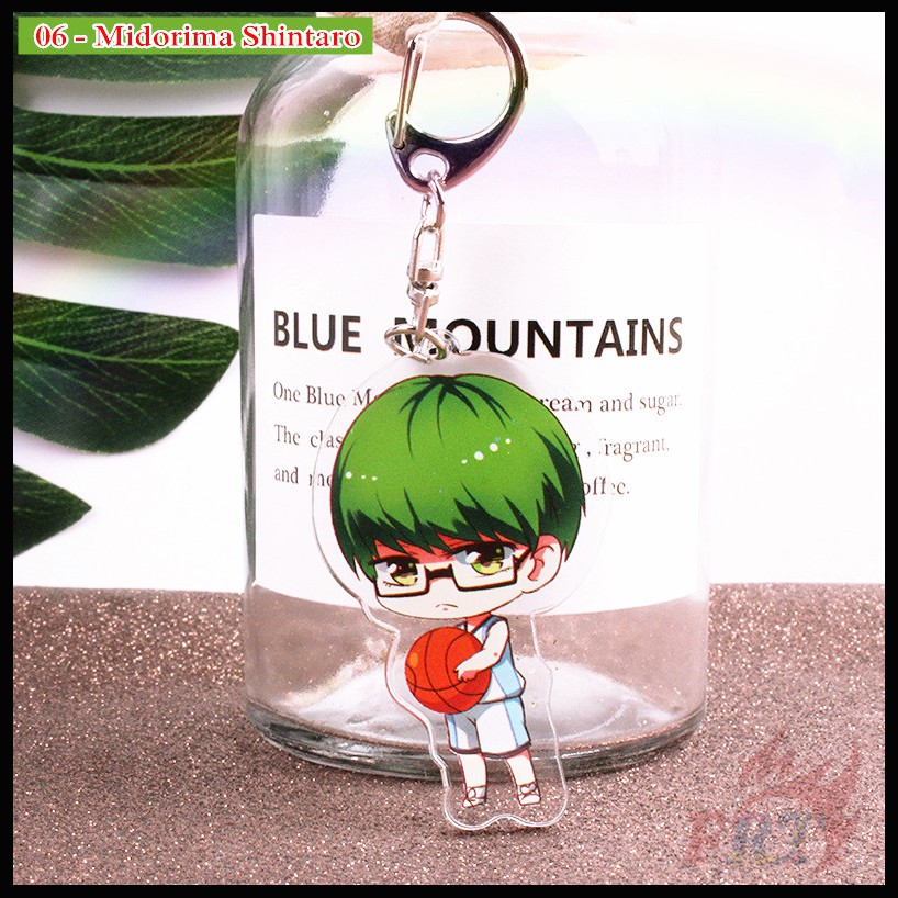 ❀  Kuroko no Basket Móc khóa ❀ 1Pc Anime Character Acrylic Double-Sided Printed Keyrings Pendant Gifts