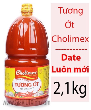 [LUÔN CÓ HÀNG] TƯƠNG ỚT CHOLIMEX 2,1KG HOT CHILI SAUCE