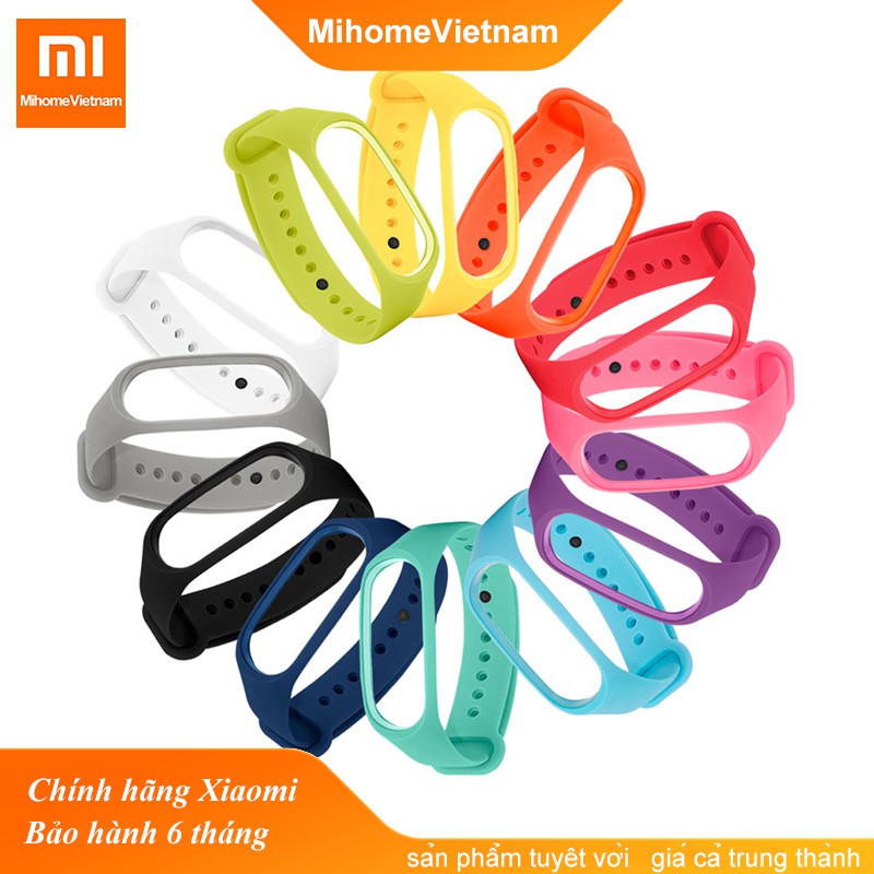 Dây Đeo Silicon Thay Thế Cho Đồng Hồ Thông Minh Xiaomi Mi Band 5