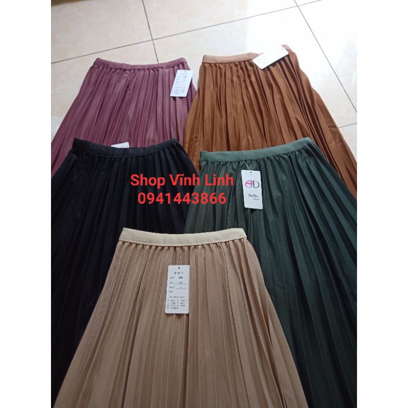 Chân váy xoè xếp ly nhũ ren ( kèm video) | BigBuy360 - bigbuy360.vn