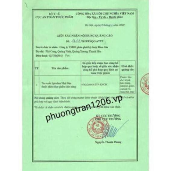 100 viên tảo xoắn Nhật Bản (uống + đắp mặt) | Thế Giới Skin Care