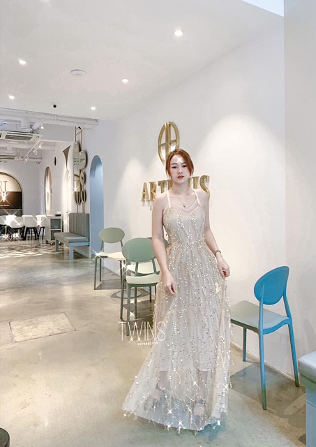 Váy 2s maxi bling kim sa 1296