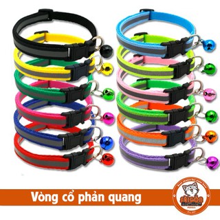 Vòng cổ phản quang cho chó mèo nhỏ