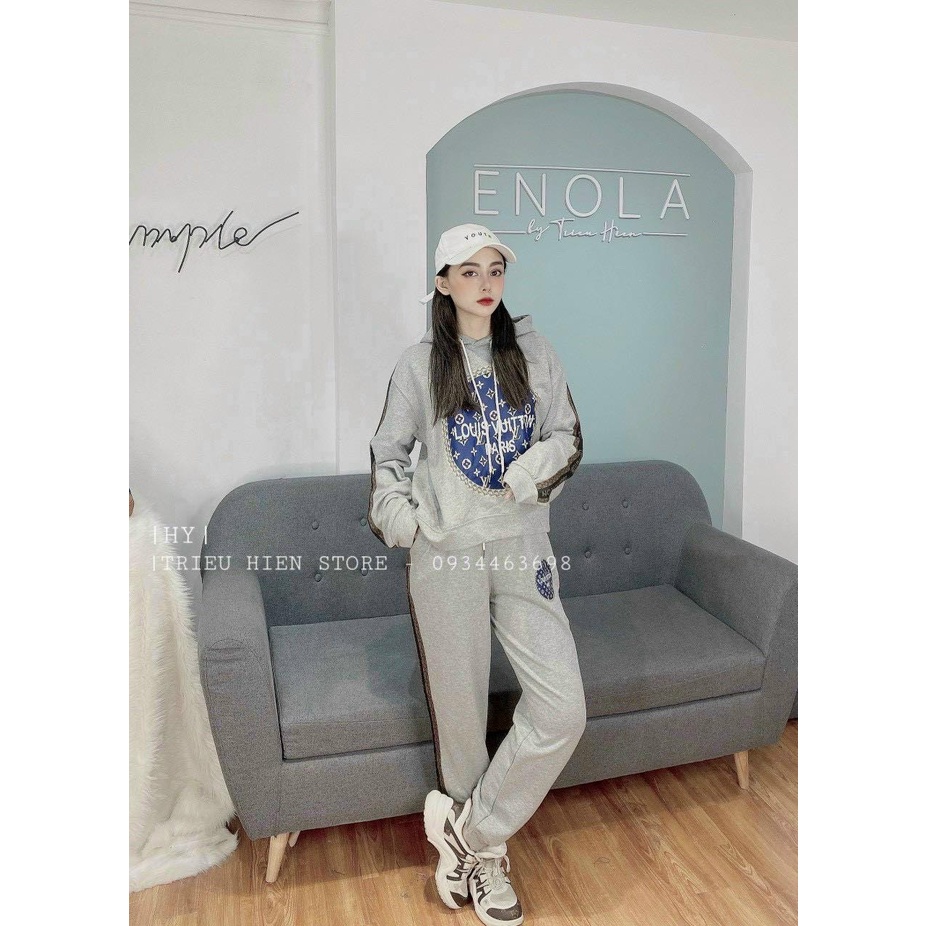 set bộ  nữ thu đông /đồ bộ nữ tay dài quần dài /set bộ thu đông tay dài VERSERR có nón hàng đẹp