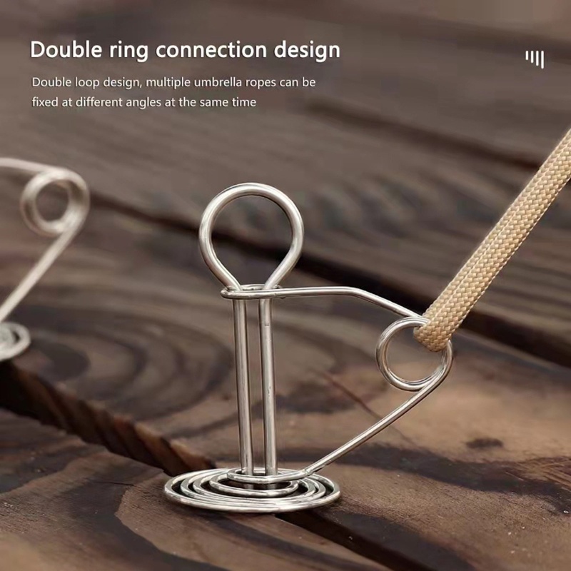 Bộ 10 Móc Lò Xo Hình Bạch Tuộc Dạng Xoắn Tiện Dụng Cho Cắm Trại Leo Núi