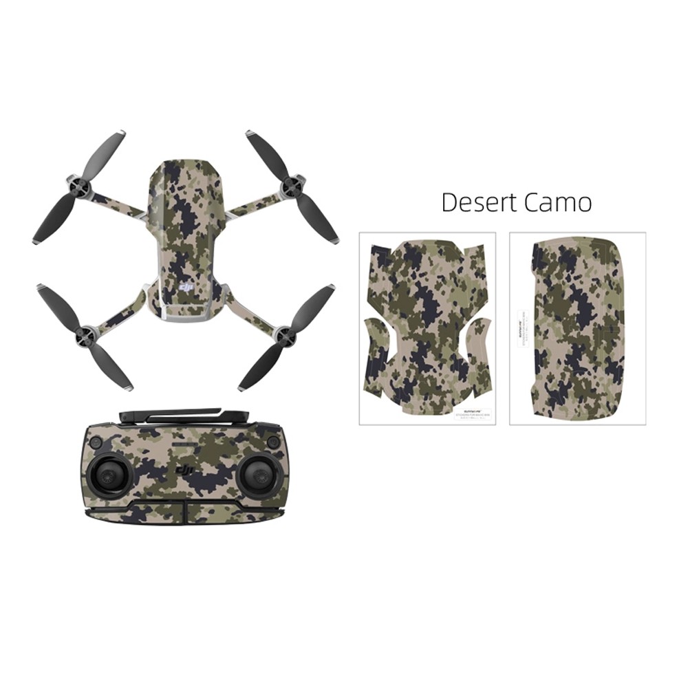 Bộ dán Body + Điều khiển họa tiết Desert Camo