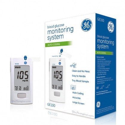 Que thử đường huyết GE100