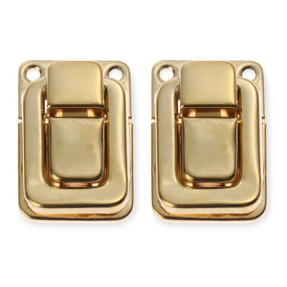 MIHAN1 Set 2 Hộp Đựng Trang Sức Bằng Hợp Kim Kẽm Phong Cách Vintage