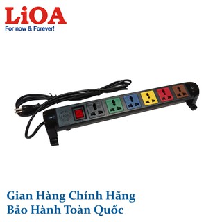 Ổ cắm kéo dài đa năng xoay 6 ổ cắm LiOA (6D32N2X 6D32WN2X 6D52N2X 6D33N2X 6D33WN2X)