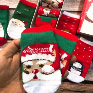 SET 5 ĐÔI TẤT NOEL SIÊU YÊU