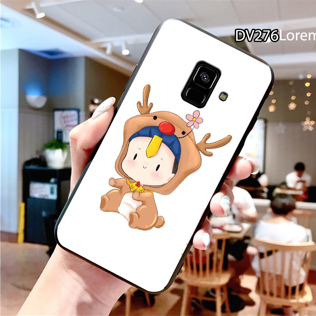ỐP LƯNG SAMSUNG A6 2018 - A6 PLUS - A8 2018 -A8 PLUS IN HÌNH SIÊU ĐÁNG YÊU