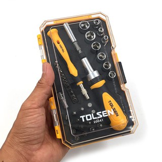 Bộ Vít Típ tự động 42 Món Tolsen 20041