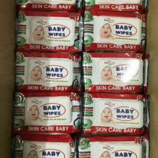 TPHCM : 30 gói khăn ướt baby wipes(80g x 30)