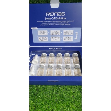 Tế Bào Gốc Trắng Da RONAS - Phục Hồi, Tái Tạo , Hết Thâm Nám