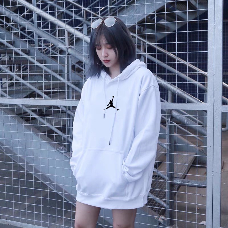 áo Hoodie nỉ JORDAN cotton form rộng unisex, Hoodie chui dáng rộng dài tay, phong cách thể thao đường phố Mamen Shop | BigBuy360 - bigbuy360.vn