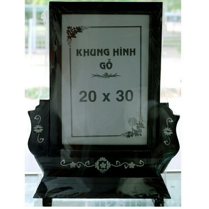 khung thờ gỗ