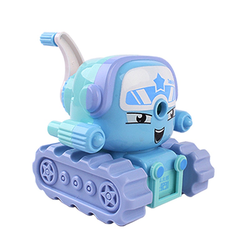 Dụng Cụ Mài Dao Hình Xe Tăng Hoạt Hình Nhiều Màu Sắc Nhỏ Gọn Dành Cho Học Sinh