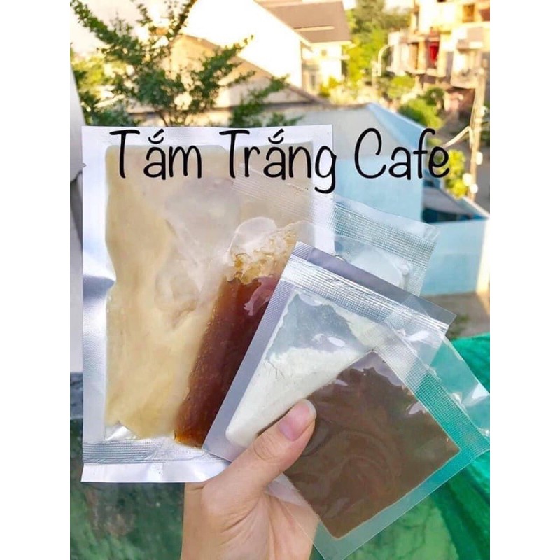 [ Hàng loại 1]  Tắm trắng cafe 4 gói trộn cao cấp