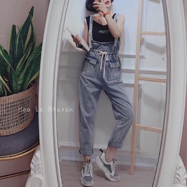 Quần yếm bò 2 túi trước siêu đẹp | BigBuy360 - bigbuy360.vn