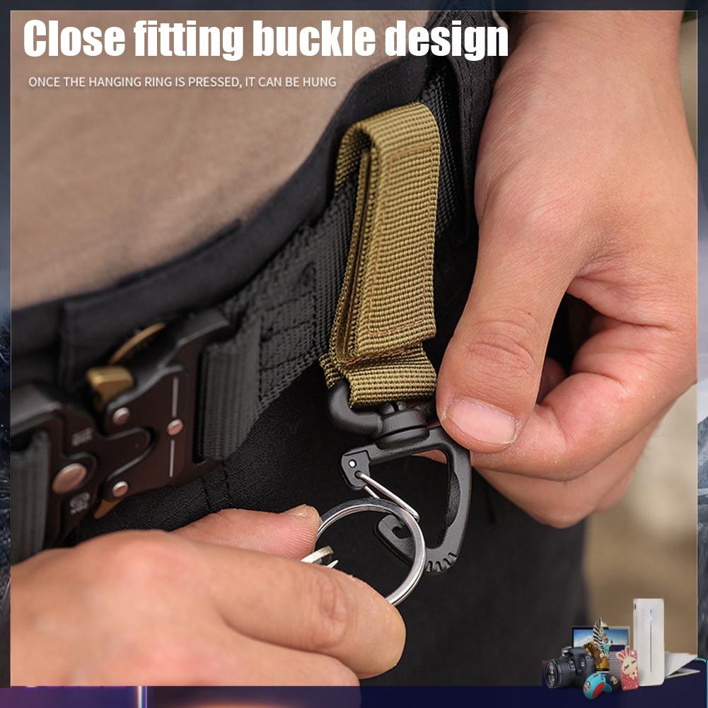 Móc treo ba lô hình chữ D xoay 360 độ