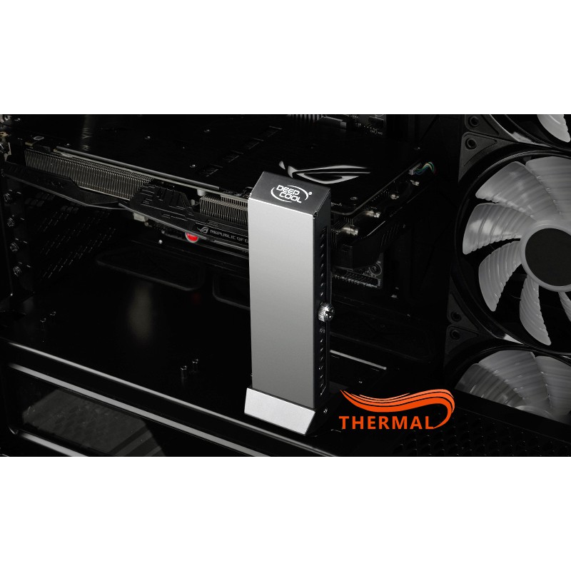 [Mã ELFLASH5 giảm 20K đơn 50K] Giá đỡ VGA DeepCool GH-01 - Giúp VGA không cong vênh, Hỗ trợ 5kg