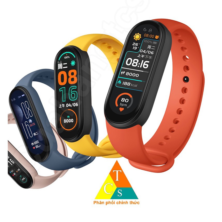 Vòng đeo tay thông minh Xiaomi Mi Band 6 Quốc Tế Mi Band6