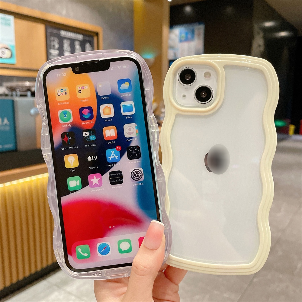 Ốp Điện Thoại TPU Mềm Trong Suốt Đơn Giản Cho iPhone 13 12 11 14 Pro Max Promax XS Max XR X