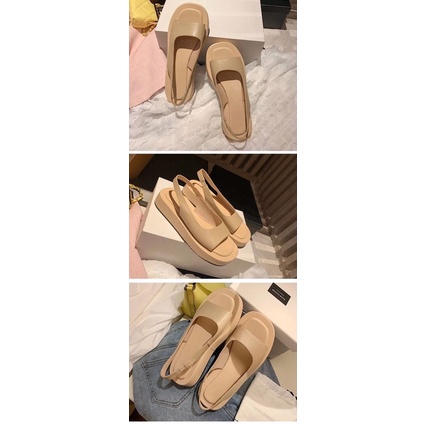 Sandal nữ đế dày thời trang
