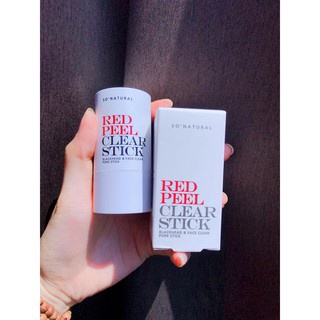 [So'natural] Thanh Lăn Mụn Đầu Đen RED PEEL