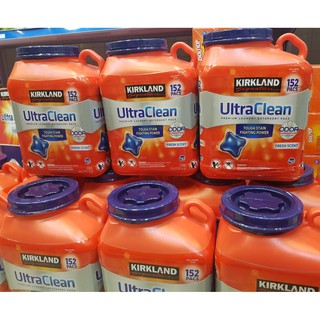 MẪU MỚI Viên giặt Ultra Clean Kirkland Thùng 152 viên