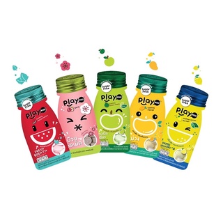 Kẹo ngậm the Playmore Thái Lan 8 vị dưa hấu, xí muội, xoài, táo, đào, nho, chanh muối, bạc hà 12g HSD 6/2025