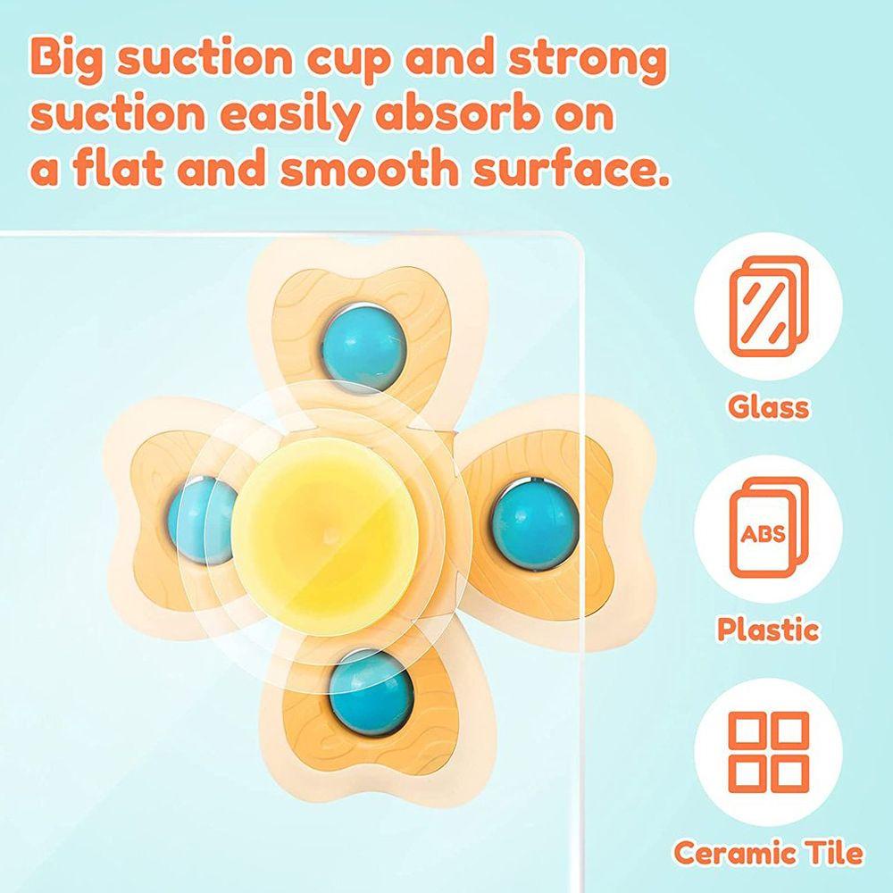 Con Quay Đồ Chơi Fidget Spinner HìNh Chú Cá / GàN Dễ Thương Cho Bé Từ 2-4 TuổI